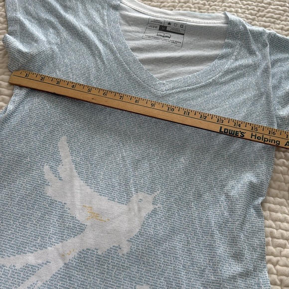 Romeo and Juliet printed tee with birds - Picture 7 of 8